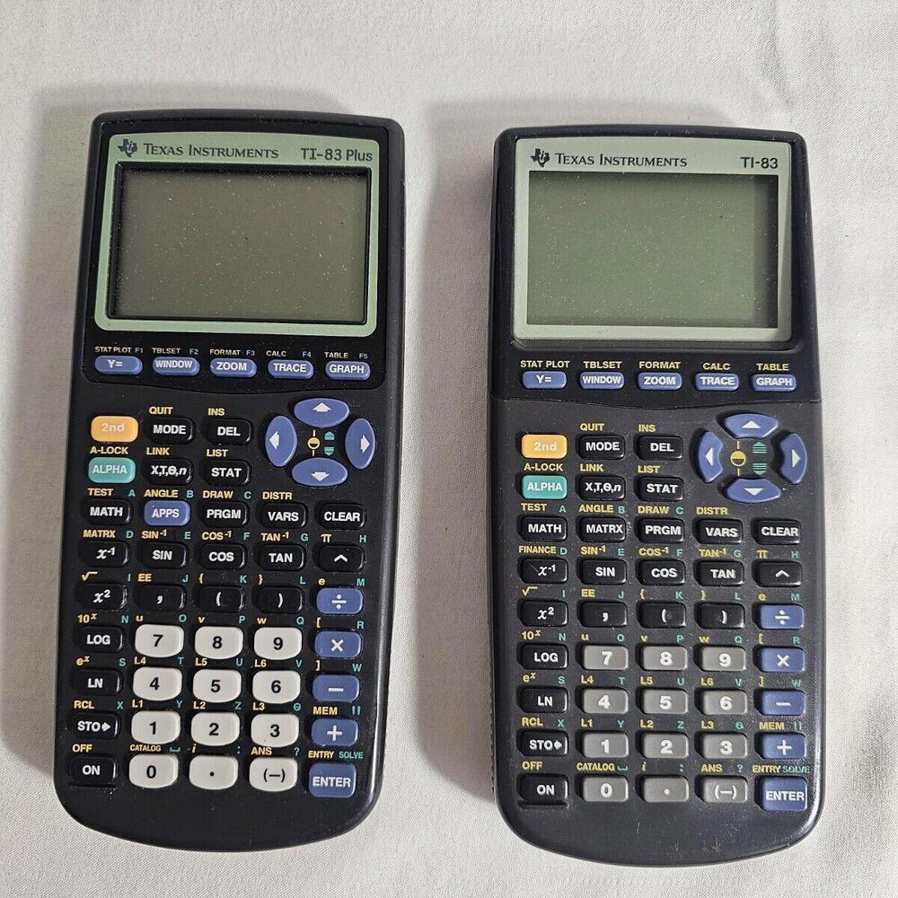 Lot Of Texas Instruments TI-83 Plus & TI-83 Graphing Calculator PARTS ONLY